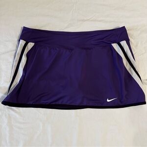 Women’s Nike Skirt Purple Size 1X Tennis Golf Active XL Dri-fit